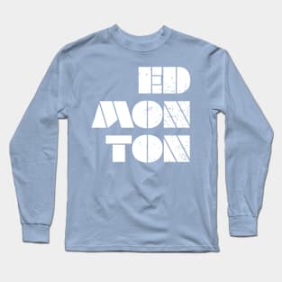 ED MON TON: Faded Glory (white) Long Sleeve T-Shirt